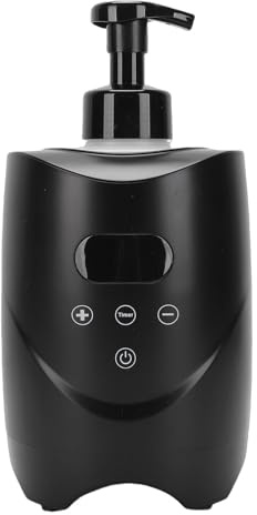 Yinhing Shaving Foam Heater Warm Lather Machine for Barbershops and Salons with Digital Display and Adjustable Temperature 30-75C for Home Spa and Personal Use (UK Plug)
