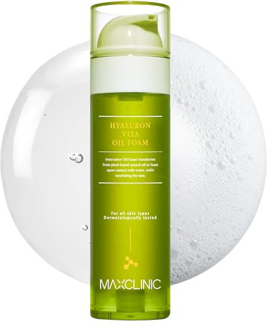MAXCLINIC HYALURON VITA Double Foaming cleanser oil 110g 3.88 oz. for waterproof Makeup Remover