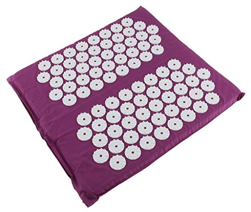 Sharplace Fußmassagekissen für Plantar Fasciiti, tragbare Fußmassage zur Linderung von Fußgewölbeschmerzen, Akupressurmatte Fersenspornmassagegerät, Reflexzonenmatte für Füße, Rücken, Stil #01