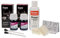 Kaps Super Color Lederfarbe 2 x 25ml + 100ml acetonfreier Primer Lederreiniger (beige) von Langlauf Schuhbedarf®