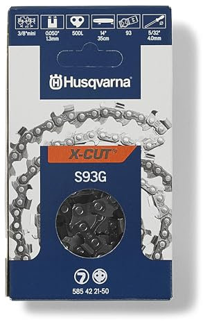 Husqvarna 585422150 X-Cut S93G Chains, Orange/Gray