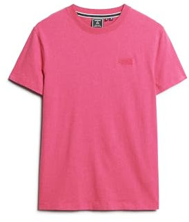 Superdry Herren Vintage Logo Emb Tee T-Shirt, Magenta Marl, M