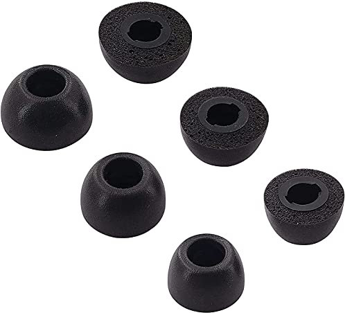 ALXCD Foam Eartips Compatible with Echo Buds 2 Earbuds, S/M/L 3 Sizes 3 Pairs Soft Memory Foam Ear Tips Earbud Tips, Compatible with Echo Buds 2, Pro SML B