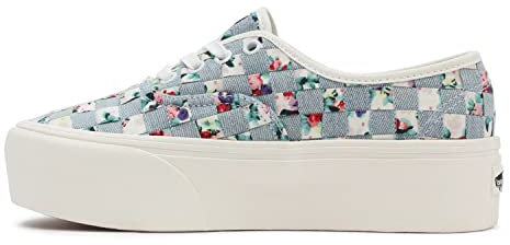 Vans UA Authentic, Sportschuhe für Damen, Blumen/Multi, 37 EU, Blumen, bunt, 37 EU