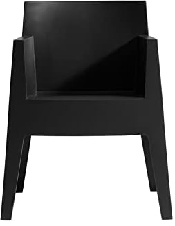 driade Toy Sessel, Polypropylen, Schwarz, Medium