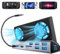 SHUOMENG Docking station 10-in-1 per Steam Deck OLED & ROG Ally X & Legion Go, doppia ventola di raffreddamento 5 porte USB, HDMI 2.0 4K@60Hz, porta di ricarica da 100 W Supporto ROG Ally 30 W,