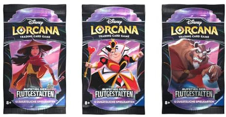 Disney Lorcana Trading Card Game: El Auge de Las inundaciones - Booster (Español)