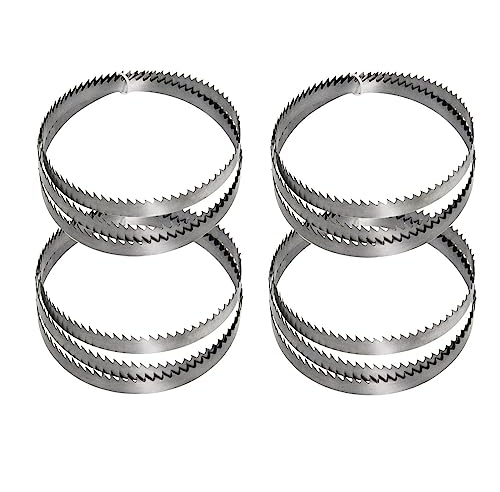 Set Di 4 Lame Per Sega A Nastro 1425 mm x 6,35 mm x 0,35 mm x 10 ZpZ, SK5 Lega di acciaio per legno