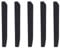 Accell Hunland Unisex – Erwachsene Kettenstrebenschutz-3080000039 Kettenstrebenschutz, Schwarz, Einheitsgröße