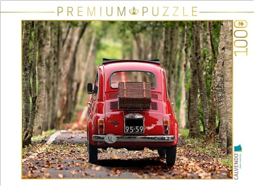 CALVENDO Puzzle FIAT 500 | 1000 Teile Lege-Größe 64 x 48 cm Foto-Puzzle für glückliche Stunden
