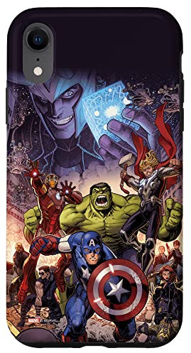 Comiccover von Marvel The Avengers Infinity Saga Hülle für iPhone XR
