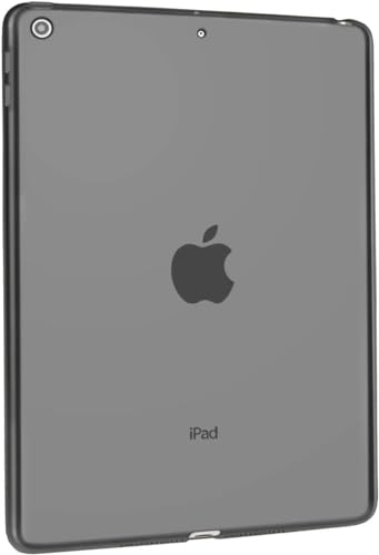 Aspack Funda para iPad Mini 1, 2, 3 de 7.9 pulgadas, transparente, delgada, de silicona suave TPU, para Apple iPad Mini 1 (2012) 2 (2013) 3 (2014), 7.9 pulgadas (no para iPad Mini 4/5/6) (negro