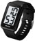 Quadratische Herren-Digitaluhr, großes Zifferblatt, großes Zifferblatt, wasserdicht, LED-Sportuhren mit Alarm, Datum, Stoppuhr, Unisex, elektronische Armbanduhren für Männer und Frauen