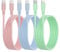 USB C to Lightning Cable 2M 3PACK [Apple MFi Certified] iPhone Fast Charger TPE Long Charging Cable for iPhone 14/13/12/11/Pro/Max/Mini/XS/XR/X/8/Plus/iPad