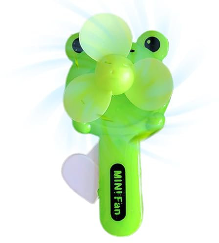 Wisylizv Manueller Pressventilator – Handventilator für Kinder | Tragbares Kühlgerät kein Aufladen erforderlich für Camping | Handventilator zum Drücken