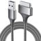 Obllemn G Charger Cable 1m, USB to 30-Pin Charging Cable, USB Fast Charging and Sync Data Cable Braided Cable for Phone 4, P hone 4s, i-Phone 3, P-hone 3GS, Pad, P-ad 2, P-ad 3, Pod Classic 3 2 1