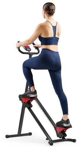 Sunny Health & Fitness Smart Foldable Cardio Stair Stepper, Vertical Climber Exercise Machine for Home Workout, Extended Step Range, 330 lbs. Max Weight, Connection w/Free SunnyFit App – SF-S024035