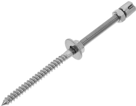 Supvox Edelstahl Rankhilfe Für Außenwände Gartendraht Und Kletterpflanzen Kompatibel Mit Drahtseil Mit Nabe Für Stabile Befestigung Drahtseil Nicht Enthalten