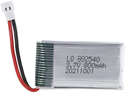 Batterie rechargeable 802540 3,7 V 800 mAh pour quadrirotor SYMA X5C X5C-1 X5SC X5SW M68 K60 HQ-905 CX30