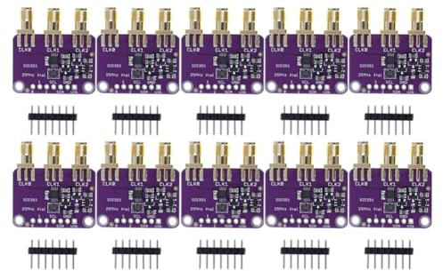 Koolenry Si5351A 25MHZ High Frequency Signal Generator Breakout Board Square Wave Frequency Generator Signal Generator