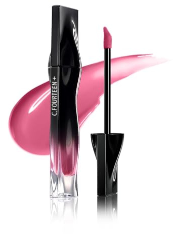 Stellar Dust Lip Stain, wisch- und abriebfester Lipgloss, getöntes, glänzendes Finish, hochpigmentierte, lebendige Farbe, feuchtigkeitsspendendes, leichtes und langanhaltendes Lippen-Make-up (Luxia)