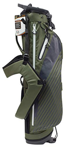 Club Champ Standtasche, Khaki/Weiß, 16,5 cm