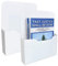 Cuasting Lot de 2 porte-documents magnétiques – Porte-papier, organiseur de poche, organiseur à suspendre, organiseur de fournitures de bureau, étui de rangement pour cahiers, planificateurs, lettres