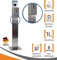 MyMAXXI | Hand Desinfektionsmittelspender Station Sensor Steel Edelstahl Spender Set 3X 1L Desinfektionsmittel stehend automatisch | touchless Disinfection Desinfektionsspender Standfuß