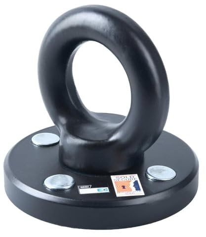 Oxford Rota-Force - Anclaje de tierra (LK400). Se vende oro seguro, motocicleta, negro