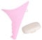 Urinella für Frauen Weibliches Urinal Silikon Faltbar Trichter Tragbares Urinal für Damen Stehend Bis Pinkeltrichter Wiederverwendbarer Frauenurinal für Frauen Outdoor, Aktivitäten, Camping,mit Box