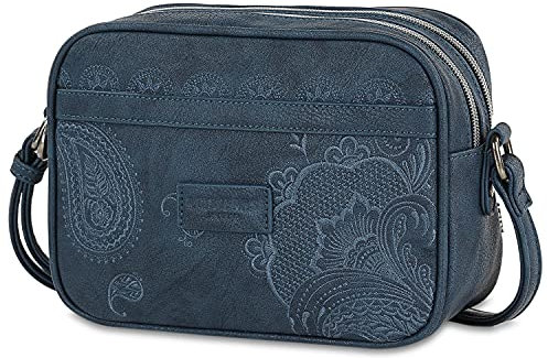 Lois - Sac À Main Bandoulière élégant et pratique pour tous les jours Sac A Main Femmes Bandoulieres avec style moderne Sac À Main compact et tendance., Bleu marine