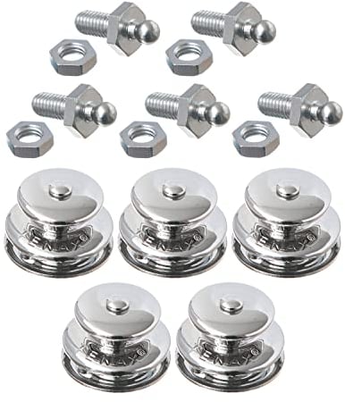 New Marine TENAX 5 Stück Oberteile. Groß + M5x10mm Gewindeschrauben