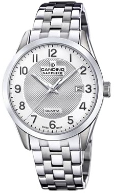 Candino Uhr Für Herren C4709/A Couple Classic Silber Edelstahl Case SilberEdelstahl Band