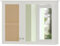 Vicco Badspiegelschrank Rosario, Badezimmerspiegel, Weiß, 68 x 49 cm mit 2 Türen