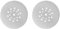 kwb Quick-Stick Schleif-Scheibe K 80 – für Langhalsschleifer, 225 mm Ø, Stearat Beschichtung, gelocht mit Klett (Packung mit 2)