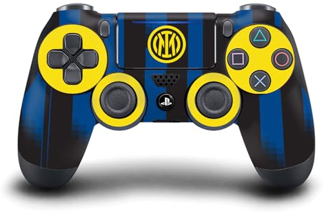 Head Case Designs Licenza Ufficiale Inter Milan Home Kit per Stemma 2023/24 Vinile Sticker Gaming Pelle Adesivo Compatibile con Sony Playstation 4 PS4 DualShock 4 Controller