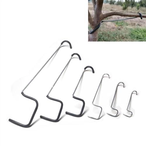 Pflanzenbieger Obstbaum Zweige Halter Anlage Unterstützung Obst Zweig Streuer Baum Zweig Unterstützung Rahmen for Hof Obst Baum Zweige Fixe. Astspreizer (Color : 18T, Size : 20PCS)