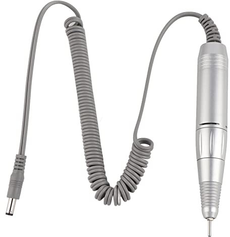 Electric Nail Drill Pen, 35000rpm Nail Art Grinding Polisher, Handle Handpiece Replacement for Manicure Pedicure Machine, for Home Salon
