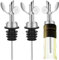 3 Pcs Automatic Liquor Pour Spout, Auto Flip Olive Oil Dispenser Spout for Liquor Bottles, Olive Oil Spout, Bottle Pourers for Alcohol Wine Syrup