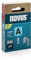 NOVUS TOOLS Feindrahtklammern 8 mm, 1800 Tacker-Klammern vom Typ 53/8, Schiebeschachtel, Heftmittel für Stoffe, Gewebe und Maschendraht
