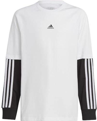 ADIDAS Street Jam 2in1 Long Sleeve T-Shirt 9-10 Years