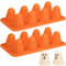 Kamehame Molde de silicona para Halloween, 2 unidades, diseño de fantasma, para chocolate, caramelos, cubitos de hielo