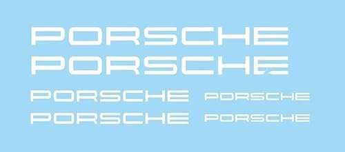 Generisch Aufkleber Aufkleber für Auto Bremszange Weiß kompatibel mit Bremssattel (weiß)