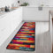 miqna Küchenteppich, Küchenläufer, Läufer Flur, küchenteppich waschbar rutschfest, Bunt Küchenteppich, Teppich Kurzflor (Bahia, 80 x 200 cm)