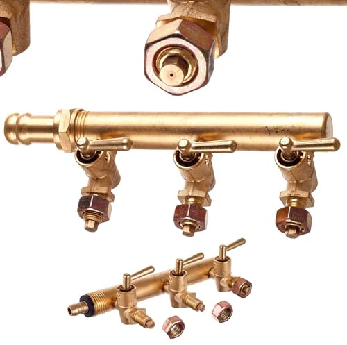 Valvola gas per fornello, bruciatore, propano-butano SARRA SAHARA 9,8 kW tripla