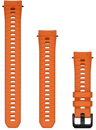 Garmin Instinct E - 40mm Replacement Band, Ember Orange, 2 Sizes