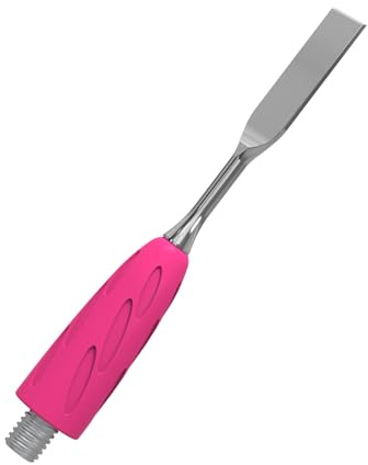 Staleks Combo UNIQ 18 Arbeitsteil - gerader Flachschieber für modularen Griff - ideal für Sinuszonen- und Nagelhautarbeiten