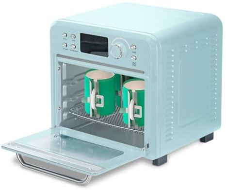 Heat Sublimation Oven, 16L Convection Oven for Tumbler, with LED Display, Time Range 1-20 Min, Built-in Illumination, for Blanks Mugs Cups Batch Printing