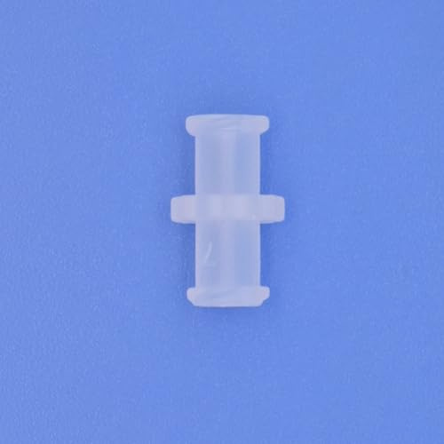 Hynec Luer-Lock-Adapter-Set aus Polypropylen, weiblich/männlich/gerade/T-/Ellenbogen, hochtemperatur- und druckbeständiges PP, industrielle Durchflusskontrolle in Laborqualität (#1 gerade Buchse, 25)