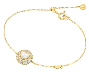 Michael Kors Damen Messingarmband mit Federringverschluss